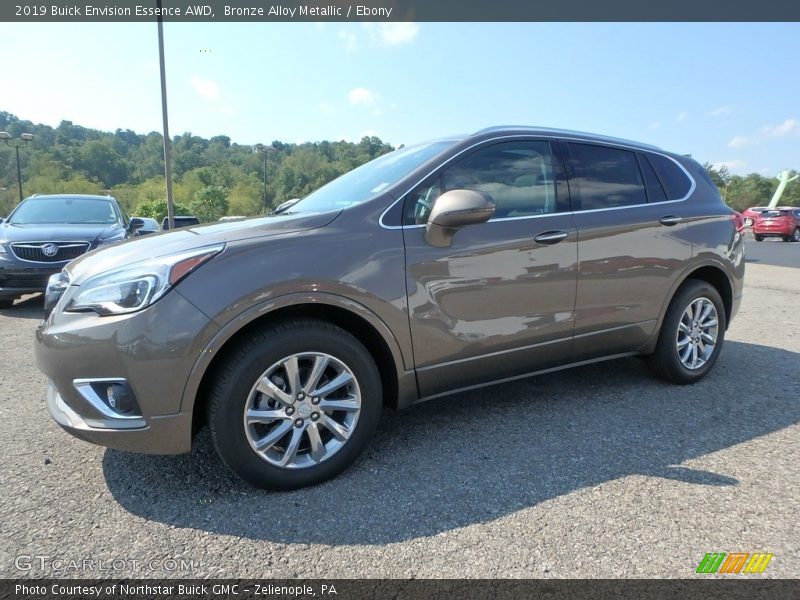 Bronze Alloy Metallic / Ebony 2019 Buick Envision Essence AWD