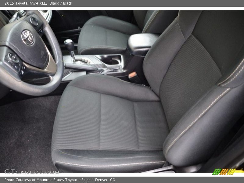 Black / Black 2015 Toyota RAV4 XLE