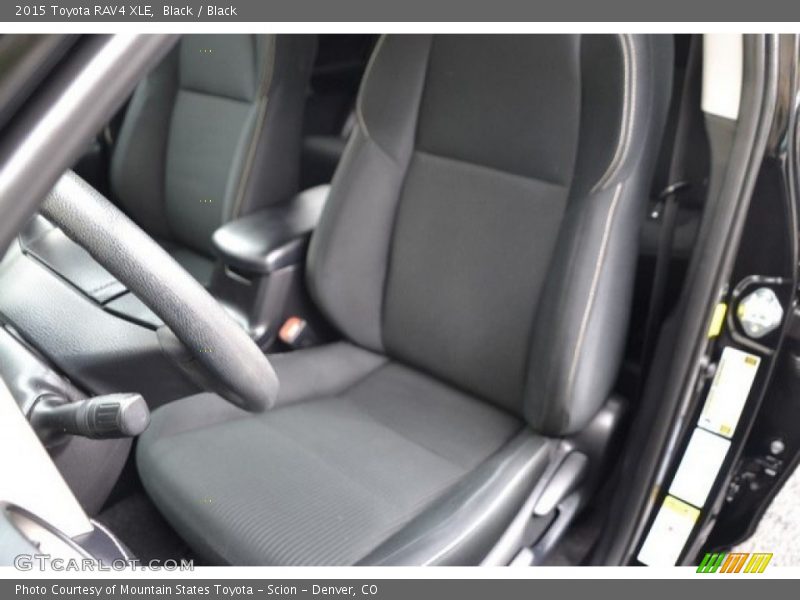 Black / Black 2015 Toyota RAV4 XLE