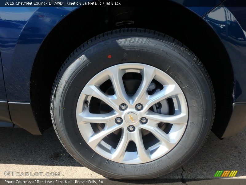 Kinetic Blue Metallic / Jet Black 2019 Chevrolet Equinox LT AWD