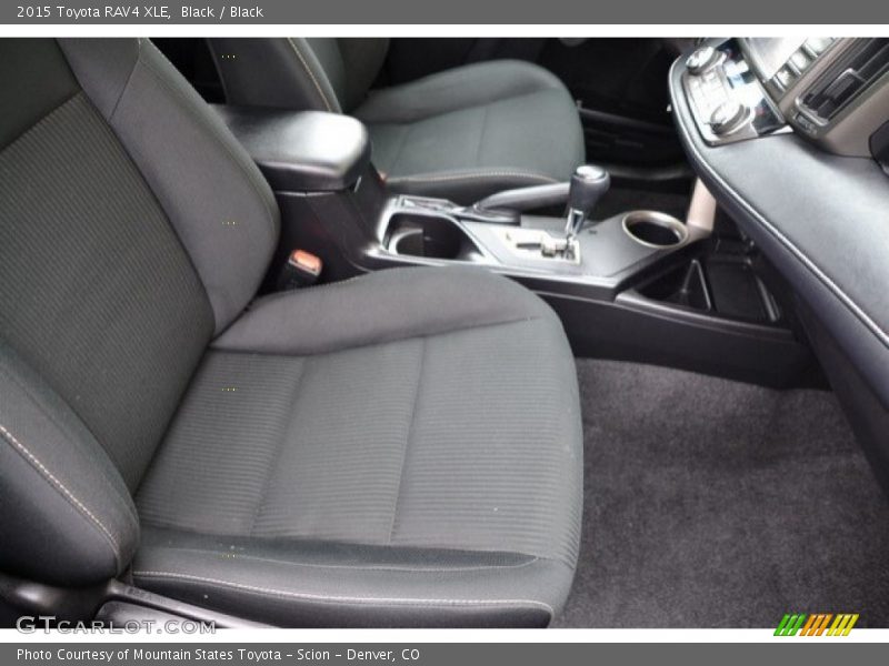 Black / Black 2015 Toyota RAV4 XLE
