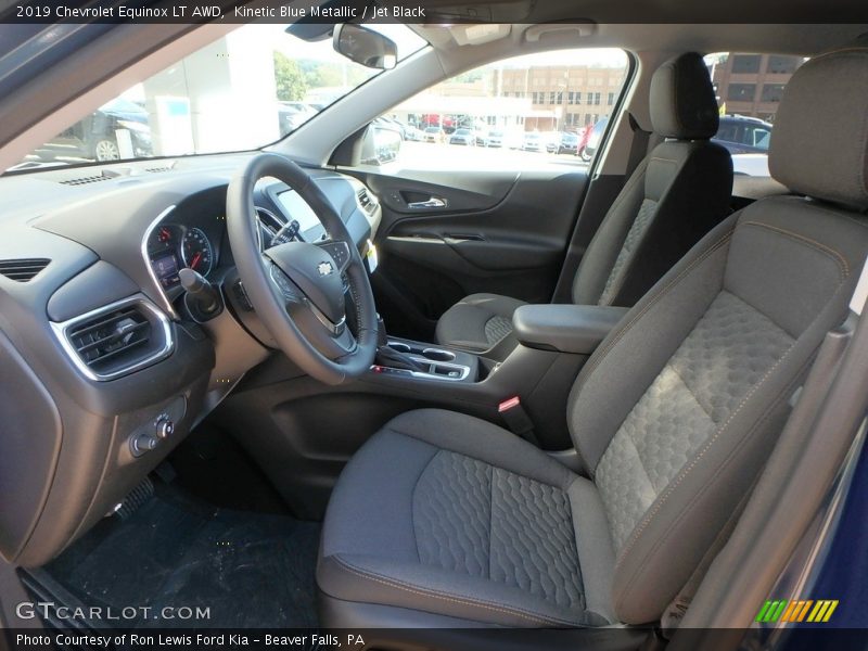 Kinetic Blue Metallic / Jet Black 2019 Chevrolet Equinox LT AWD