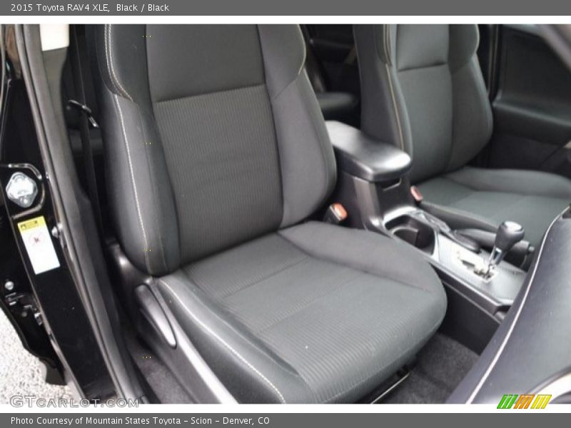 Black / Black 2015 Toyota RAV4 XLE