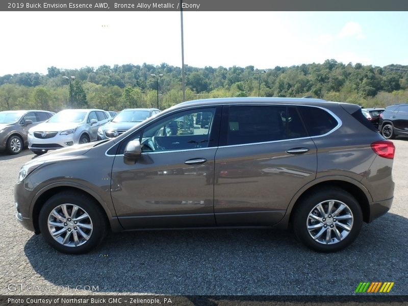 Bronze Alloy Metallic / Ebony 2019 Buick Envision Essence AWD