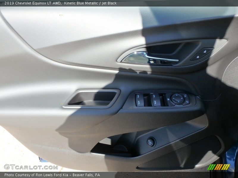 Kinetic Blue Metallic / Jet Black 2019 Chevrolet Equinox LT AWD