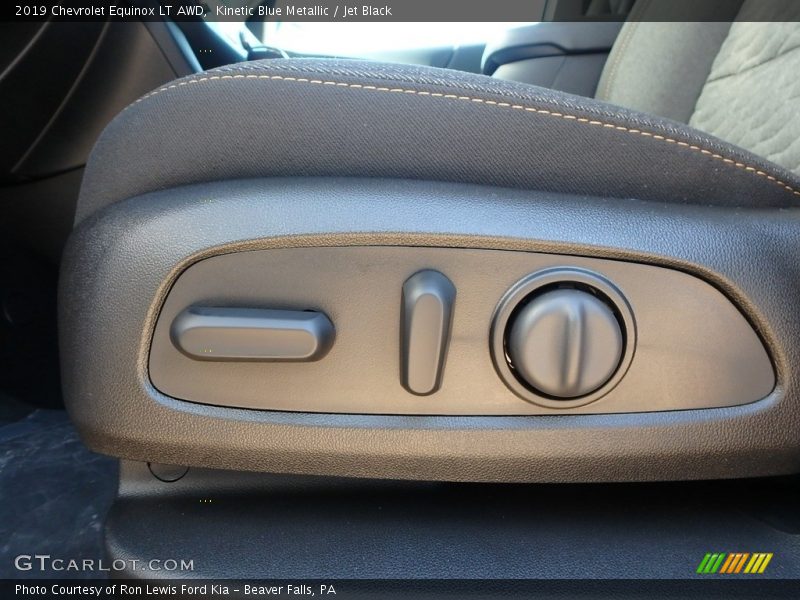 Kinetic Blue Metallic / Jet Black 2019 Chevrolet Equinox LT AWD