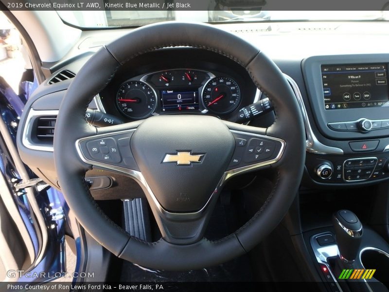 Kinetic Blue Metallic / Jet Black 2019 Chevrolet Equinox LT AWD