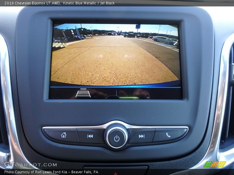 Kinetic Blue Metallic / Jet Black 2019 Chevrolet Equinox LT AWD