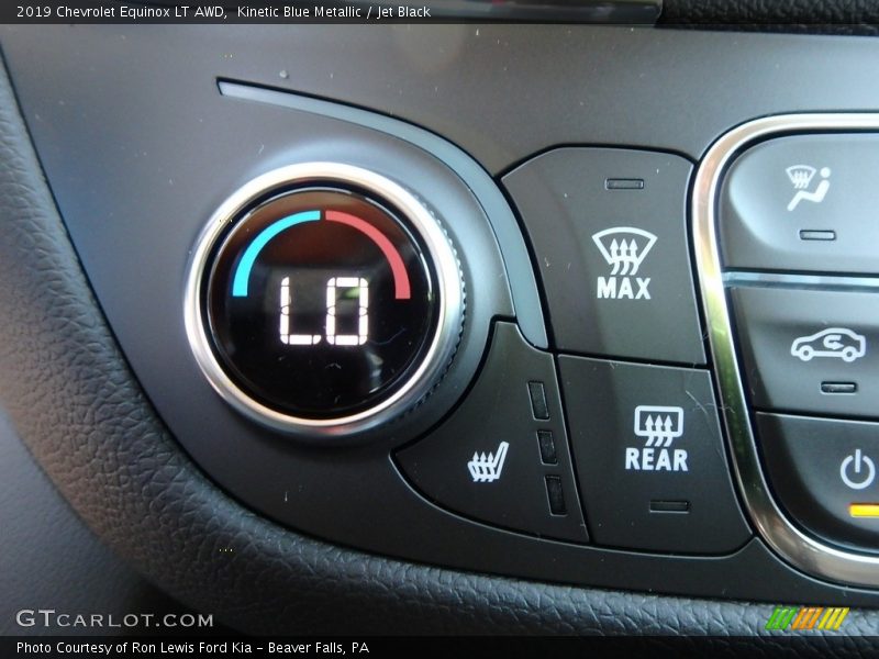 Kinetic Blue Metallic / Jet Black 2019 Chevrolet Equinox LT AWD