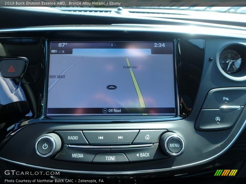 Bronze Alloy Metallic / Ebony 2019 Buick Envision Essence AWD