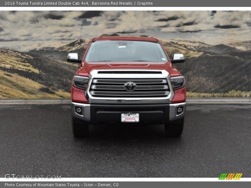Barcelona Red Metallic / Graphite 2019 Toyota Tundra Limited Double Cab 4x4
