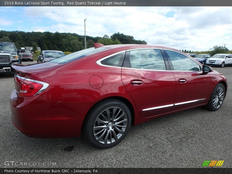 Red Quartz Tintcoat / Light Neutral 2019 Buick LaCrosse Sport Touring