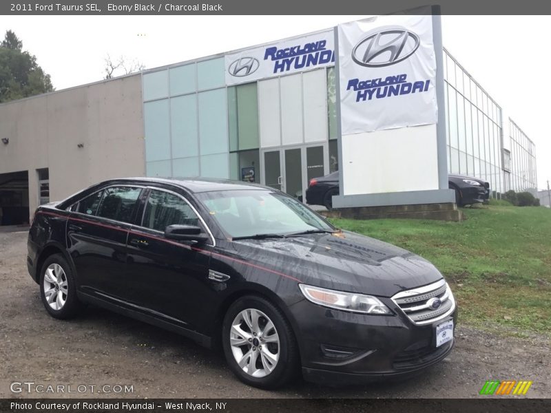Ebony Black / Charcoal Black 2011 Ford Taurus SEL