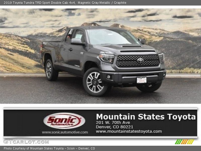 Magnetic Gray Metallic / Graphite 2019 Toyota Tundra TRD Sport Double Cab 4x4