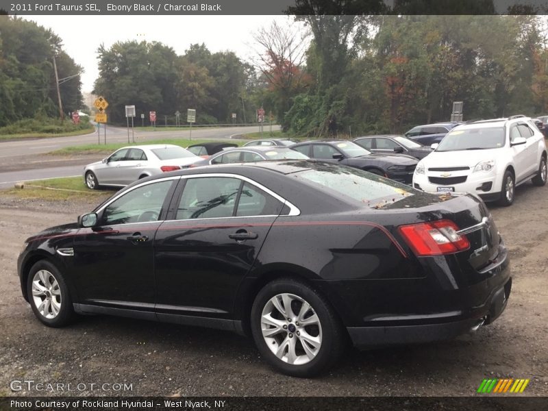 Ebony Black / Charcoal Black 2011 Ford Taurus SEL