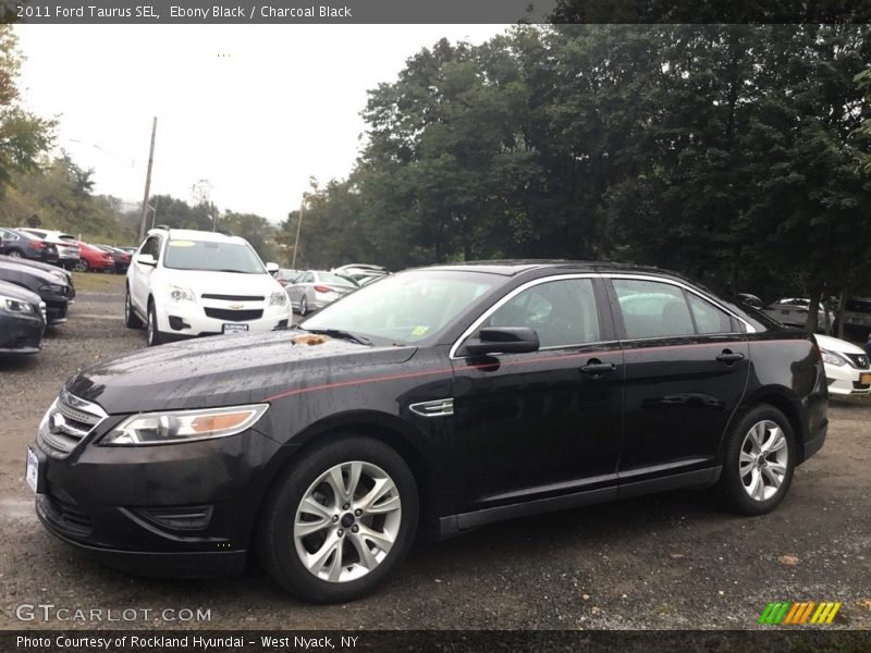Ebony Black / Charcoal Black 2011 Ford Taurus SEL