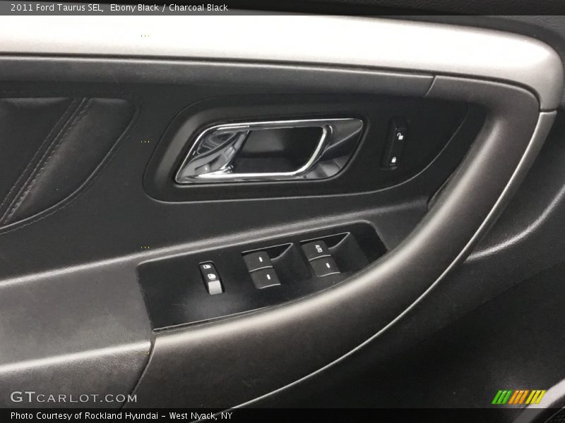 Ebony Black / Charcoal Black 2011 Ford Taurus SEL