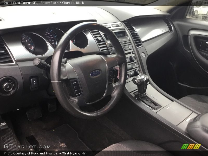 Ebony Black / Charcoal Black 2011 Ford Taurus SEL