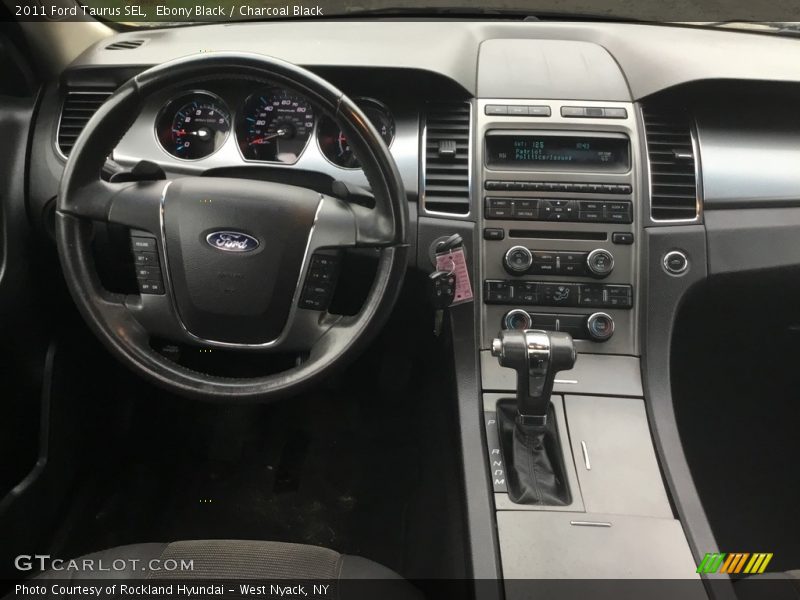 Ebony Black / Charcoal Black 2011 Ford Taurus SEL