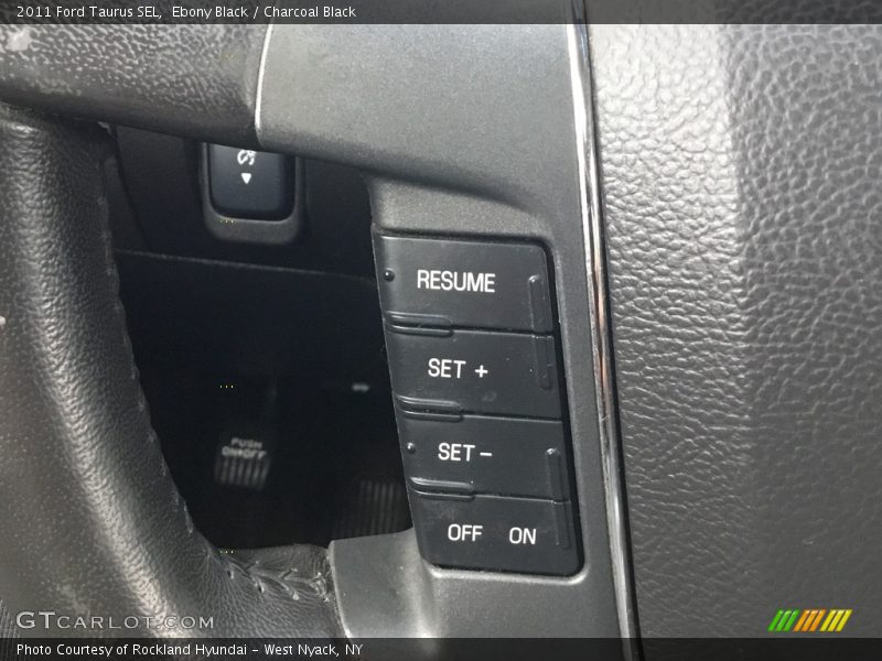 Ebony Black / Charcoal Black 2011 Ford Taurus SEL