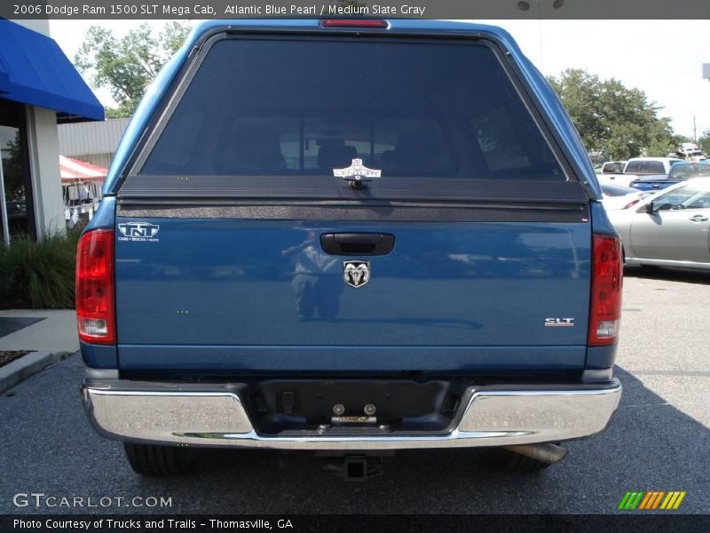 Atlantic Blue Pearl / Medium Slate Gray 2006 Dodge Ram 1500 SLT Mega Cab