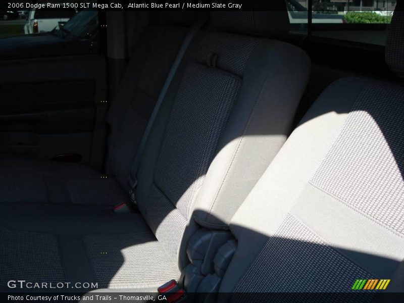 Atlantic Blue Pearl / Medium Slate Gray 2006 Dodge Ram 1500 SLT Mega Cab