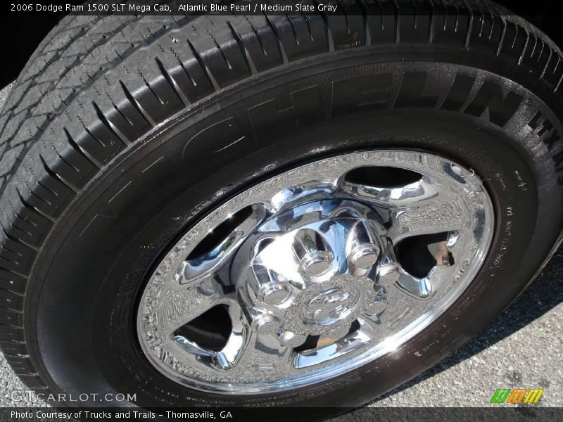 Atlantic Blue Pearl / Medium Slate Gray 2006 Dodge Ram 1500 SLT Mega Cab
