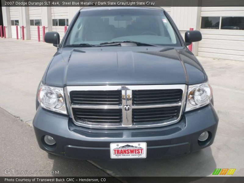 Steel Blue Metallic / Dark Slate Gray/Light Slate Gray 2007 Dodge Durango SLT 4x4