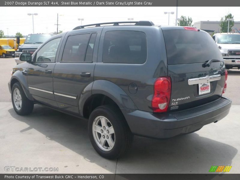 Steel Blue Metallic / Dark Slate Gray/Light Slate Gray 2007 Dodge Durango SLT 4x4