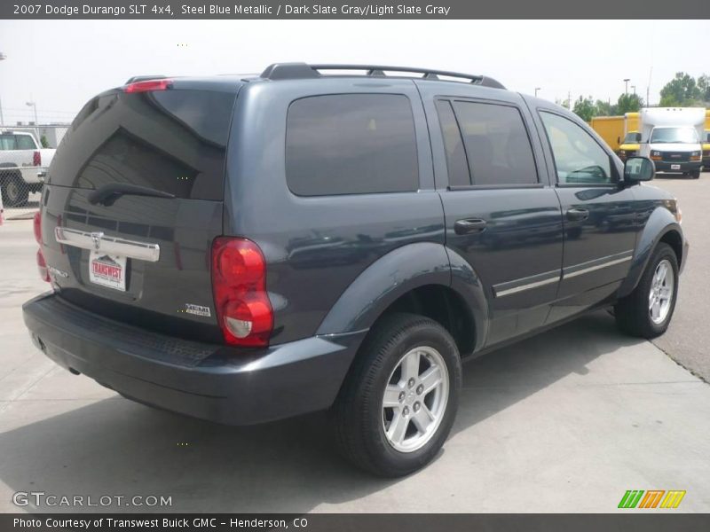 Steel Blue Metallic / Dark Slate Gray/Light Slate Gray 2007 Dodge Durango SLT 4x4