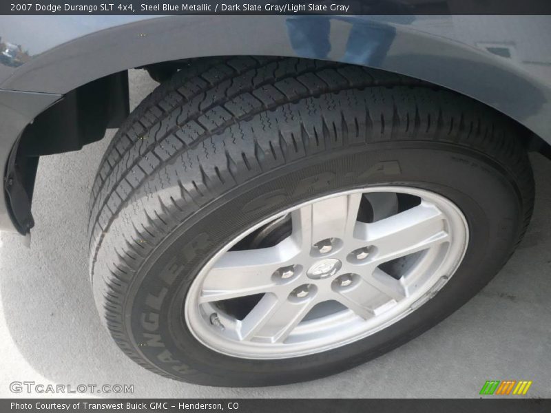 Steel Blue Metallic / Dark Slate Gray/Light Slate Gray 2007 Dodge Durango SLT 4x4