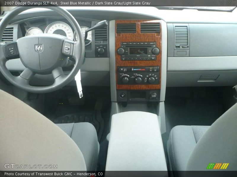Steel Blue Metallic / Dark Slate Gray/Light Slate Gray 2007 Dodge Durango SLT 4x4
