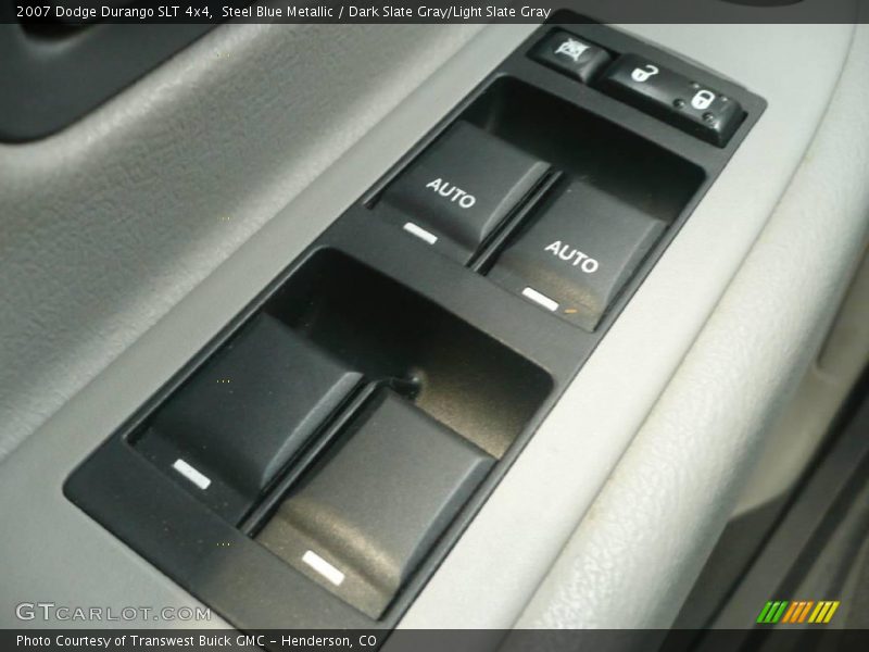 Steel Blue Metallic / Dark Slate Gray/Light Slate Gray 2007 Dodge Durango SLT 4x4