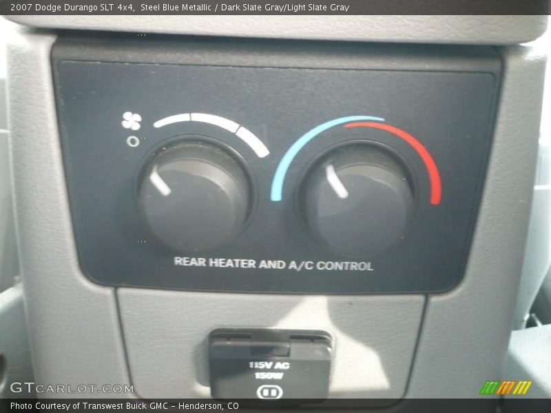 Steel Blue Metallic / Dark Slate Gray/Light Slate Gray 2007 Dodge Durango SLT 4x4
