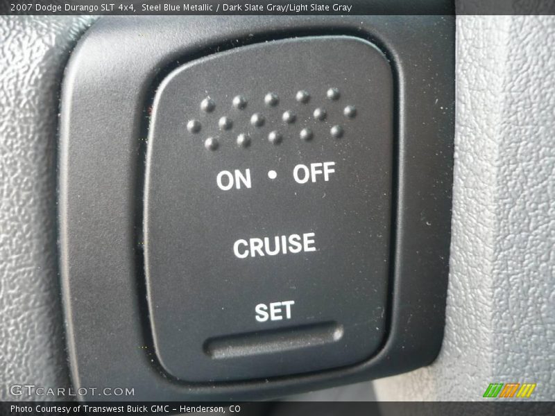 Steel Blue Metallic / Dark Slate Gray/Light Slate Gray 2007 Dodge Durango SLT 4x4