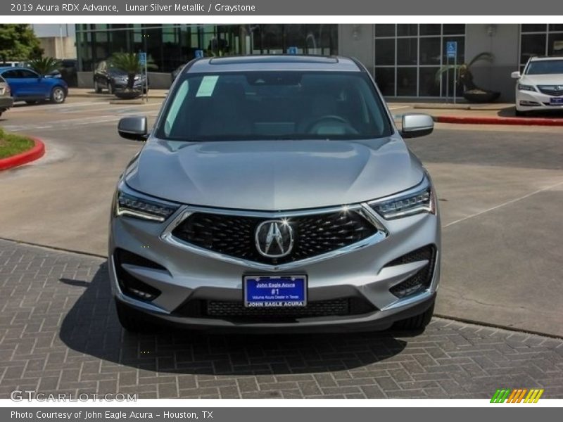 Lunar Silver Metallic / Graystone 2019 Acura RDX Advance