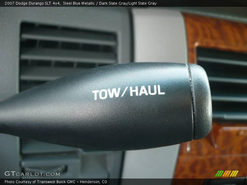Steel Blue Metallic / Dark Slate Gray/Light Slate Gray 2007 Dodge Durango SLT 4x4