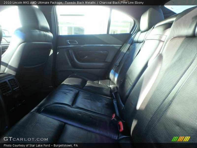 Tuxedo Black Metallic / Charcoal Black/Fine Line Ebony 2010 Lincoln MKS AWD Ultimate Package