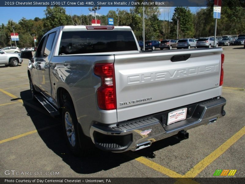 Silver Ice Metallic / Dark Ash/Jet Black 2019 Chevrolet Silverado 1500 LT Crew Cab 4WD