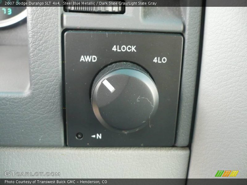 Steel Blue Metallic / Dark Slate Gray/Light Slate Gray 2007 Dodge Durango SLT 4x4
