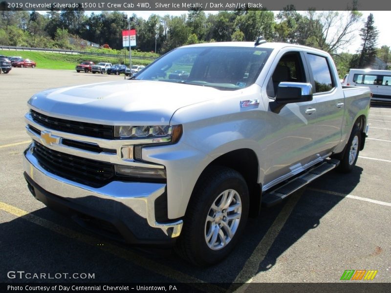 Silver Ice Metallic / Dark Ash/Jet Black 2019 Chevrolet Silverado 1500 LT Crew Cab 4WD