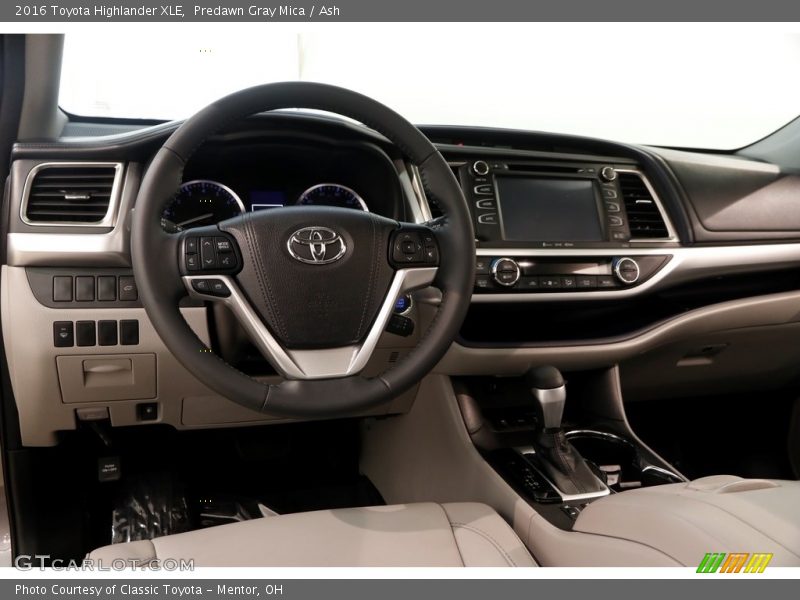 Predawn Gray Mica / Ash 2016 Toyota Highlander XLE