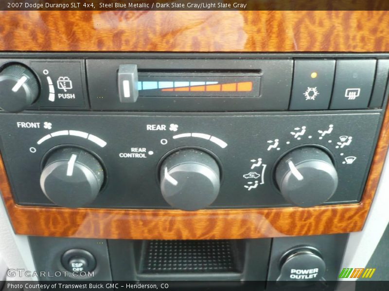 Steel Blue Metallic / Dark Slate Gray/Light Slate Gray 2007 Dodge Durango SLT 4x4