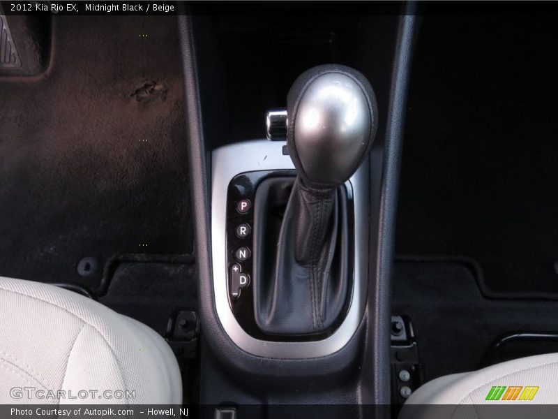Midnight Black / Beige 2012 Kia Rio EX