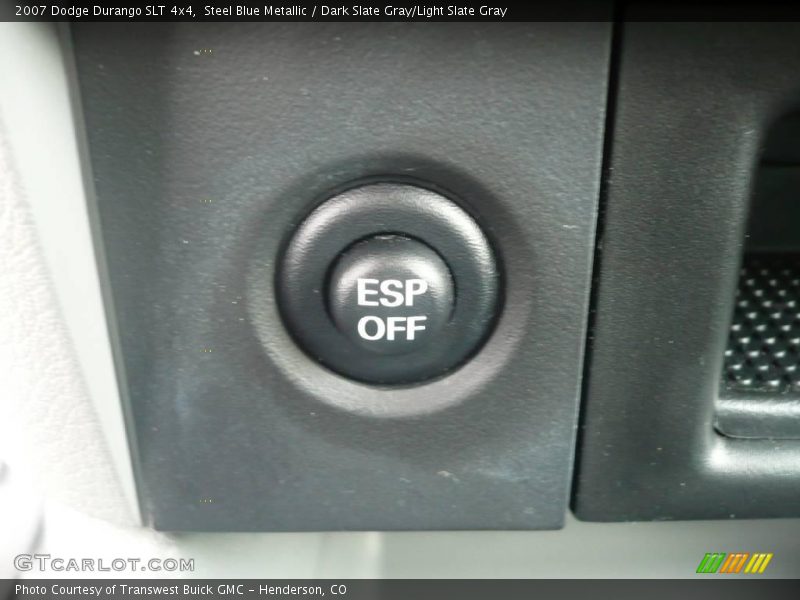 Steel Blue Metallic / Dark Slate Gray/Light Slate Gray 2007 Dodge Durango SLT 4x4