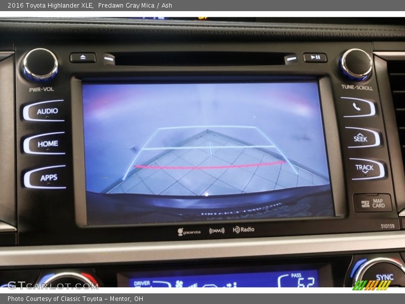Predawn Gray Mica / Ash 2016 Toyota Highlander XLE
