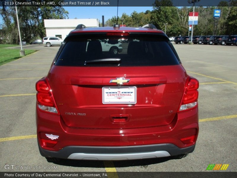 Cajun Red Tintcoat / Jet Black 2019 Chevrolet Trax LT AWD