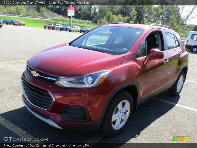 Cajun Red Tintcoat / Jet Black 2019 Chevrolet Trax LT AWD