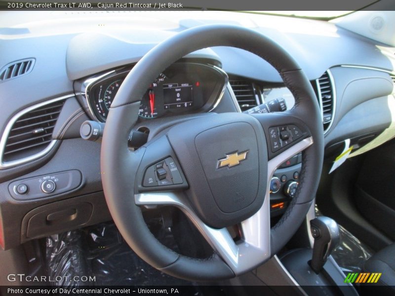 Cajun Red Tintcoat / Jet Black 2019 Chevrolet Trax LT AWD