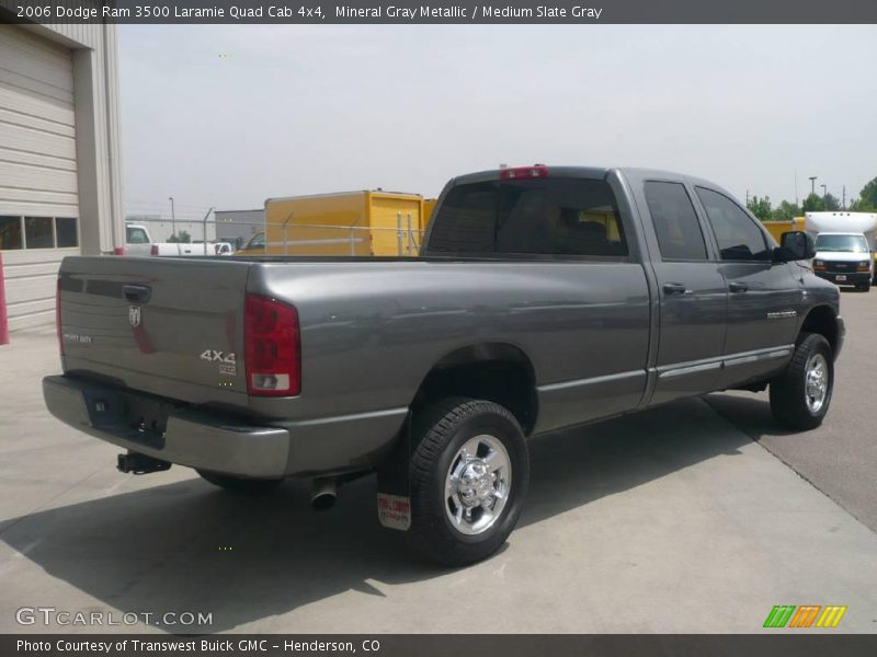 Mineral Gray Metallic / Medium Slate Gray 2006 Dodge Ram 3500 Laramie Quad Cab 4x4